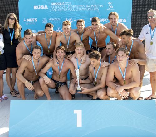 MEDAL AND CLOSING CEREMONY OF #EUCWATERPOLO023